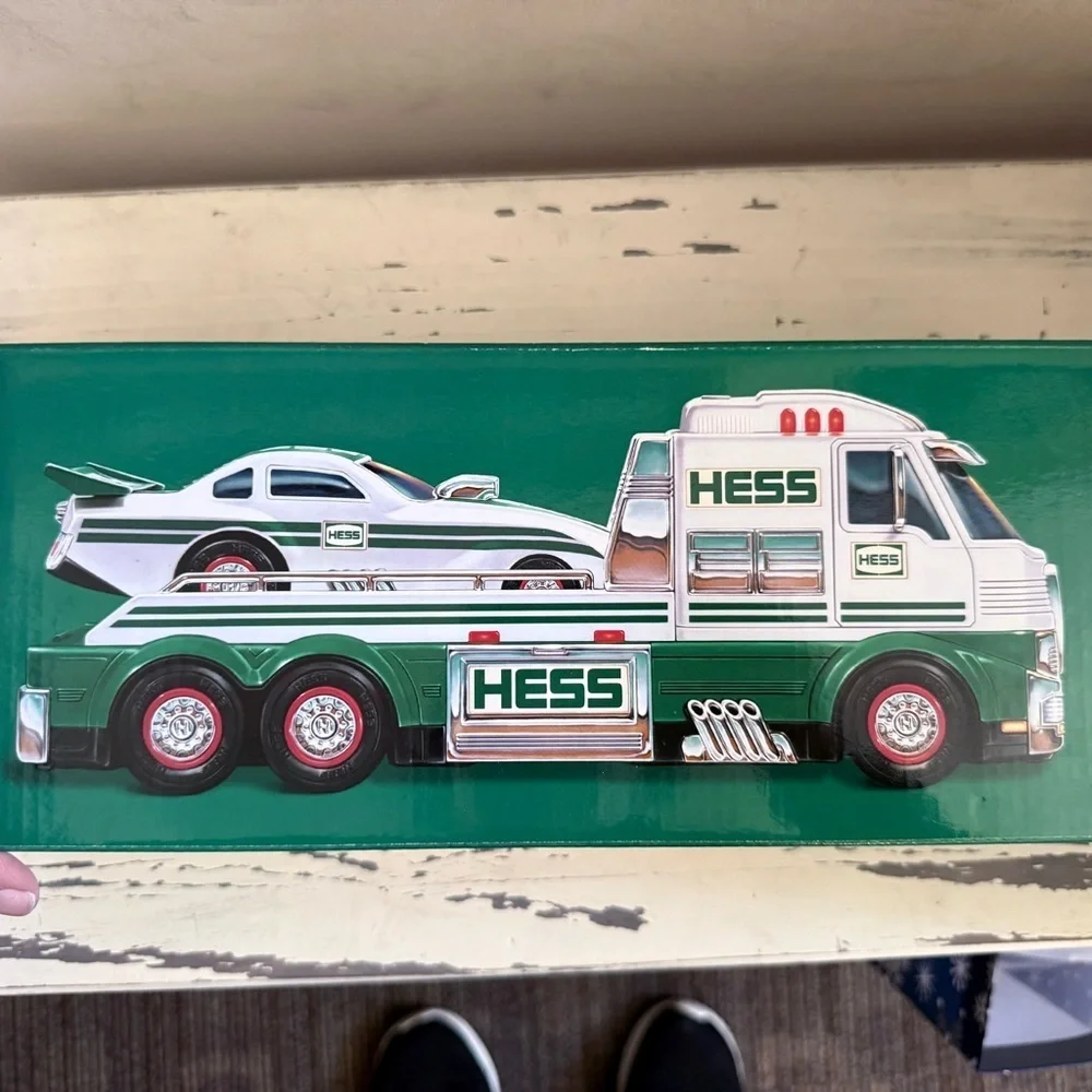HESS 2016 Toy Truck and Dragster Pre-Owned in Box